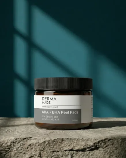 DERMA MADE AHA plus BHA Peel Pads