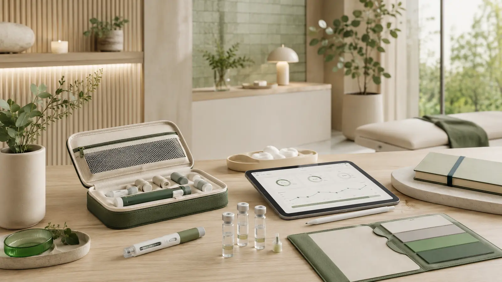 Healthcare provider reviewing a safe medical weight loss treatment plan